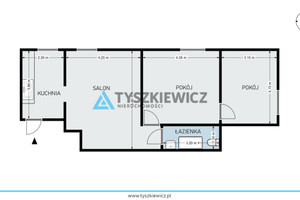 Mieszkanie na sprzedaż 60m2 bytowski Czarna Dąbrówka Nożyno - zdjęcie 3