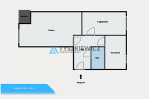 Mieszkanie na sprzedaż 42m2 wejherowski Wejherowo Strzelecka - zdjęcie 2