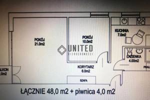 Mieszkanie na sprzedaż 48m2 Wrocław Fabryczna Grabiszyn-Grabiszynek Żelazna - zdjęcie 1