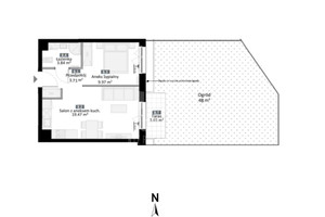 Mieszkanie na sprzedaż 37m2 tczewski Tczew - zdjęcie 2