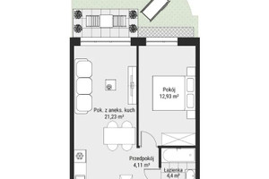 Mieszkanie na sprzedaż 43m2 Katowice Wełnowiec-Józefowiec Wełnowiec Bytkowska - zdjęcie 2