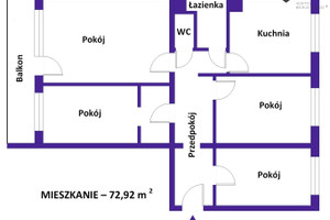 Mieszkanie na sprzedaż 73m2 Katowice Bogucice Kurpiowska - zdjęcie 2