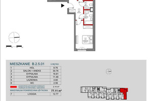 Mieszkanie na sprzedaż 78m2 Katowice Koszutka Słoneczna - zdjęcie 2