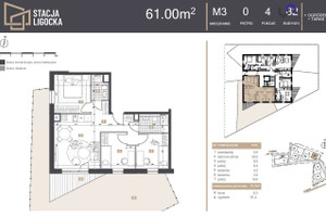 Mieszkanie na sprzedaż 61m2 Katowice Ligota Ligocka - zdjęcie 2