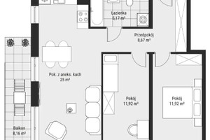 Mieszkanie na sprzedaż 64m2 Katowice Wełnowiec-Józefowiec Wełnowiec Bytkowska - zdjęcie 2