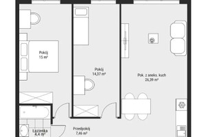 Mieszkanie na sprzedaż 85m2 Katowice Wełnowiec-Józefowiec Wełnowiec Bytkowska - zdjęcie 2