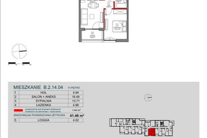 Mieszkanie na sprzedaż 42m2 Katowice Koszutka Słoneczna - zdjęcie 2