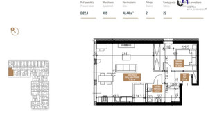 Mieszkanie na sprzedaż 50m2 Katowice Śródmieście Zabrska - zdjęcie 2