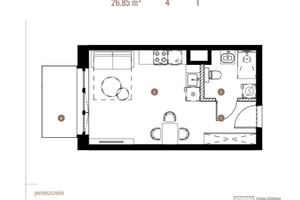 Mieszkanie na sprzedaż 27m2 Katowice Przemysłowa - zdjęcie 2