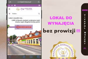 Komercyjne do wynajęcia 137m2 mrągowski Mrągowo Bochaterów Warszawy - zdjęcie 1