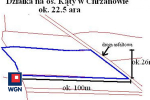 Działka na sprzedaż chrzanowski Chrzanów osiedle Kąty - zdjęcie 2