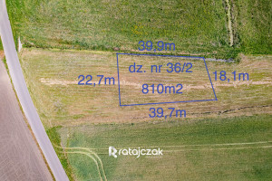 Działka na sprzedaż 810m2 pucki Krokowa Łąkowa - zdjęcie 2