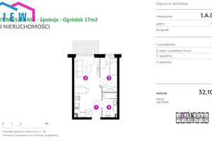 Mieszkanie na sprzedaż 33m2 Gdynia Chwarzno-Wiczlino Wiczlino Wiczlińska - zdjęcie 4