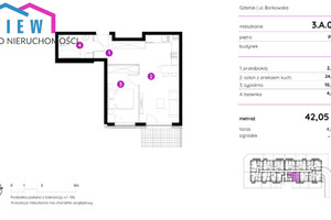 Mieszkanie na sprzedaż 42m2 Gdańsk Ujeścisko-Łostowice Łostowice - zdjęcie 2