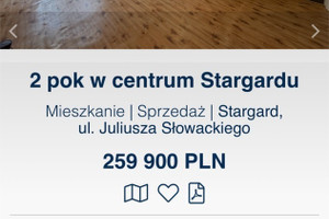 Mieszkanie na sprzedaż 36m2 stargardzki Stargard Juliusza Słowackiego - zdjęcie 1