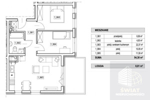 Mieszkanie na sprzedaż 55m2 Szczecin Żelechowa - zdjęcie 2