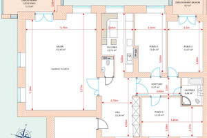 Mieszkanie na sprzedaż 128m2 Warszawa Bemowo Ziębicka - zdjęcie 2