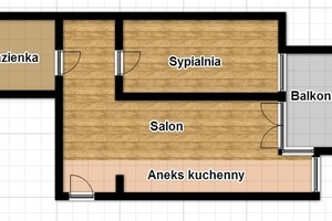 Mieszkanie do wynajęcia 35m2 Kraków Podgórze Jana Zamoyskiego - zdjęcie 2