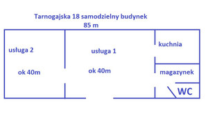 Komercyjne do wynajęcia 85m2 Wrocław Krzyki Tarnogaj Tarnogajska - zdjęcie 1