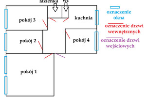 Mieszkanie na sprzedaż 79m2 Wrocław Psie Pole Różanka Bezpieczna - zdjęcie 1