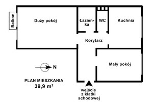 Mieszkanie na sprzedaż 40m2 Kalisz Marii Konopnickiej - zdjęcie 1