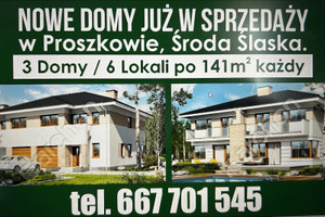 Dom na sprzedaż 141m2 średzki Środa Śląska Proszków - zdjęcie 1