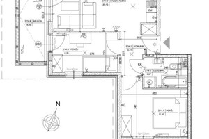 Mieszkanie na sprzedaż 48m2 Kraków Bieżanów-Prokocim Rżąka Księdza Prymasa Stefana Wyszyńskiego - zdjęcie 2