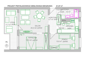 Mieszkanie na sprzedaż 62m2 Świnoujście Marszałka Józefa Piłsudskiego - zdjęcie 3