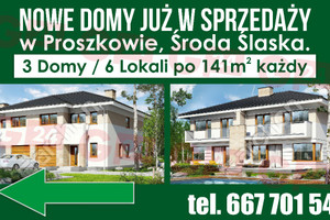 Dom na sprzedaż 141m2 średzki Środa Śląska Proszków - zdjęcie 1