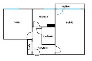 Mieszkanie na sprzedaż 39m2 Łódź Bałuty Teofilów Rydzowa - zdjęcie 1