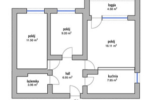 Mieszkanie na sprzedaż 54m2 Warszawa Janinówka - zdjęcie 1