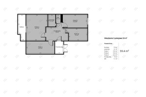 Mieszkanie na sprzedaż 60m2 Warszawa Praga-Południe Gocław Eugeniusza Horbaczewskiego - zdjęcie 1