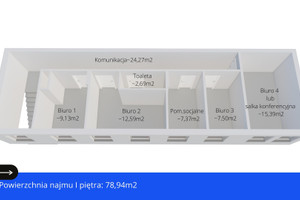 Komercyjne do wynajęcia 79m2 kościerski Kościerzyna Wrzosowa - zdjęcie 1