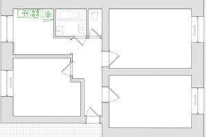 Mieszkanie na sprzedaż 60m2 Bydgoszcz Osiedle Leśne Czerkaska - zdjęcie 1