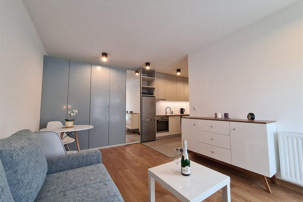 Do wynajęcia,  nowoczesne mieszkanie 26 m² z balkonem ul. Małysiaka, Kraków