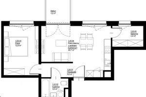 Mieszkanie na sprzedaż, 47 m², 2 pokoje Lublin Wrotków