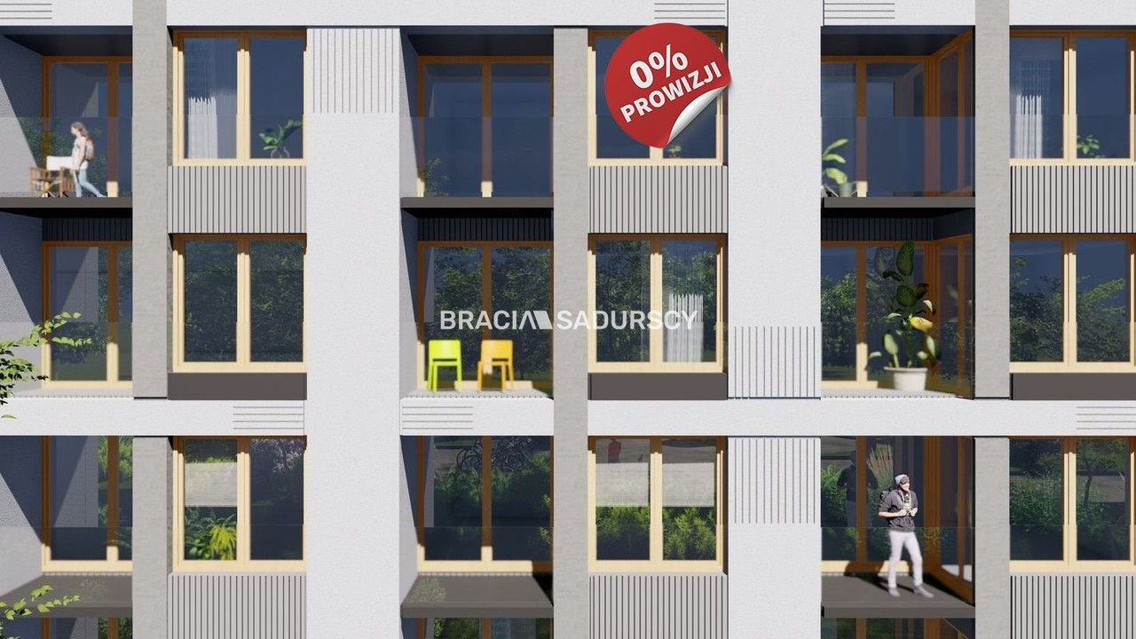 3 pokoje, 62 m², piętro 2/4, Tytusa Czyżewskiego, Krowodrza, Kraków