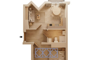 Mieszkanie 31,33m², winda - Krakowski Kazimierz