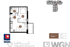 Mieszkanie na sprzedaż, 35 m², 2 pokoje Lublin