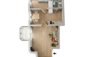 Mieszkanie 41,21m², winda - Krakowski Kazimierz
