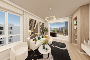 Apartament z widokiem na panoramę miasta. 3m wysoki. Tramwaj, autobus