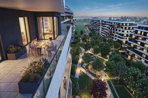 M137- Nowoczesne 2-pokojowe mieszkanie (38,74 m²) + balkon (15,68 m²)