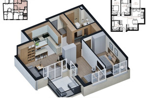 Mieszkanie na sprzedaż, 67 m², 3 pokoje Kraków Krowodrza Łobzów