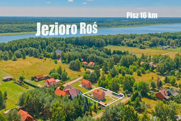 Dom całoroczny na Mazurach – Pilchy, blisko jezior
