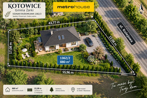 Działka budowlana 880 m² Kotowice Jura