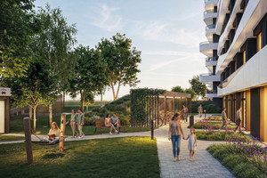 M122- Nowoczesne 2-pokojowe mieszkanie (42,71 m²) + balkon (16,78 m²)