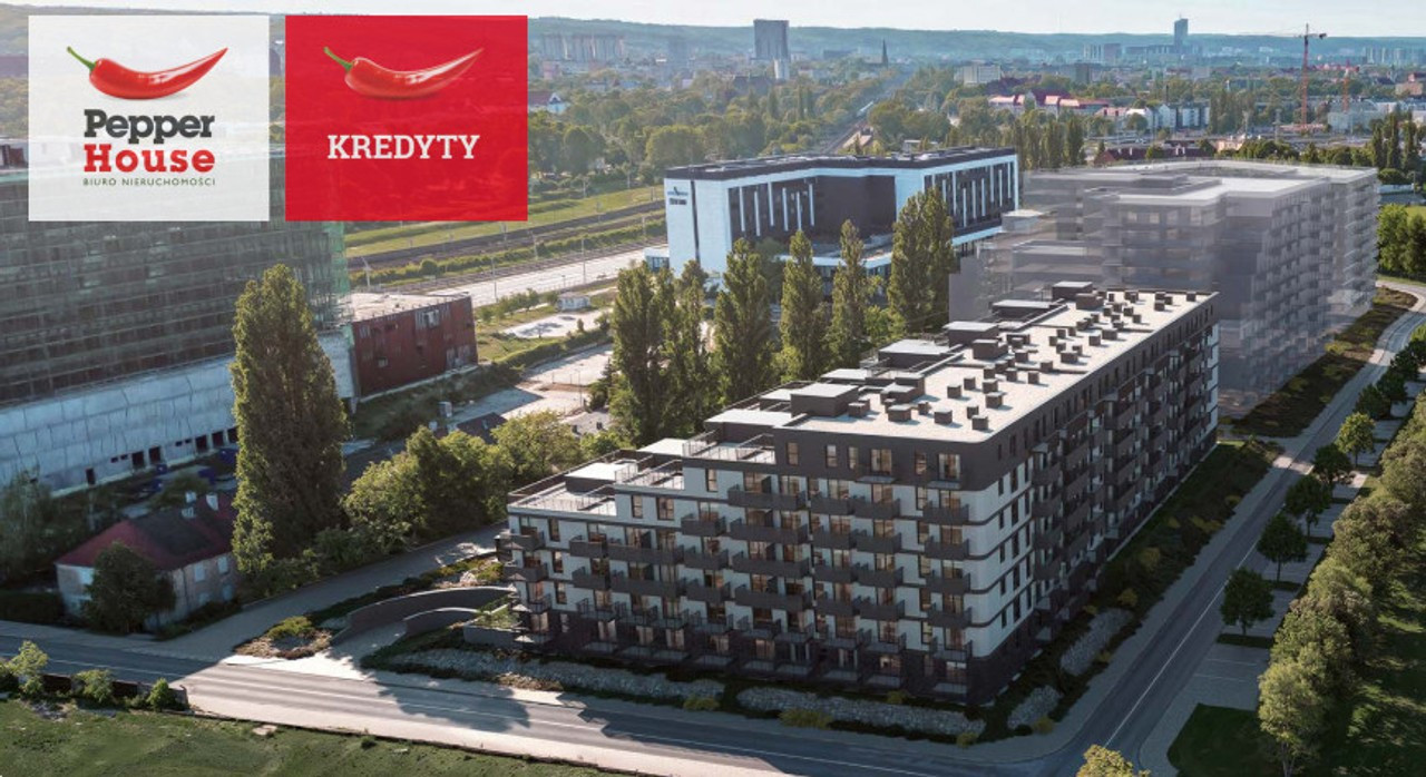 3 pokoje, 48 m², piętro 6/6, Twarda, Wrzeszcz, Gdańsk