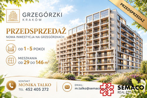 Przedsprzedaż/2 pok/Grzegórzki/bez PCC/