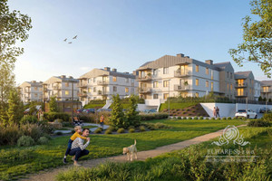 Śliczne mieszkanie 2 pokojowe 42,07m2 z ogrodem, Jagodno