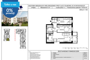 Mieszkanie na sprzedaż, 57 m², 3 pokoje Bydgoszcz Bartodzieje-Skrzetusko-Bielawki Bartodzieje